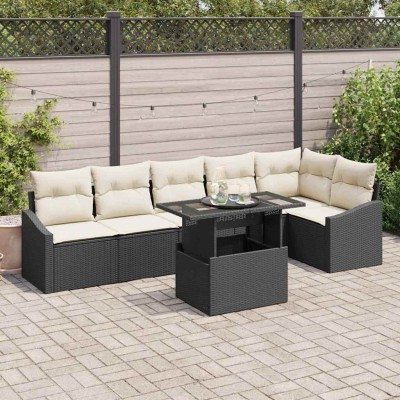Garden sofa set with pillow...