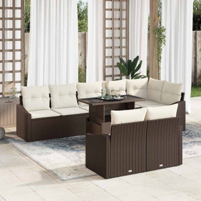 Garden sofa set with pillow...