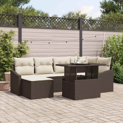 Garden sofa set with pillow...
