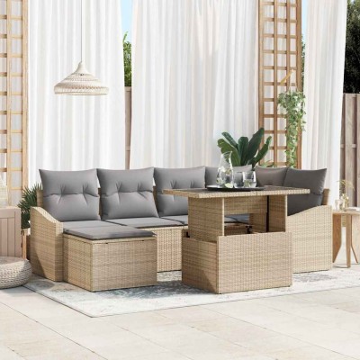 Garden sofa set with pillow...