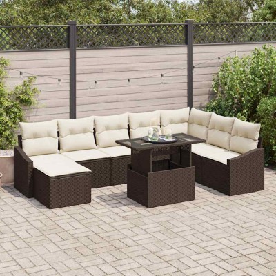 Garden sofa set with pillow...