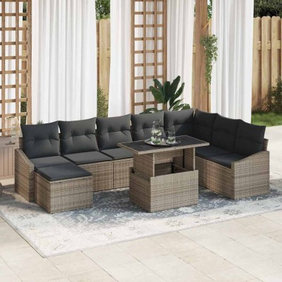Garden sofa set with...