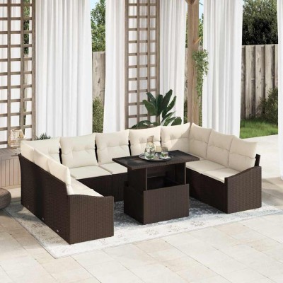 Garden sofa set with pillow...