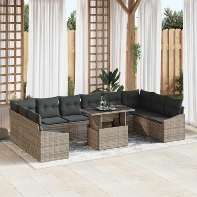 Garden sofa set with...