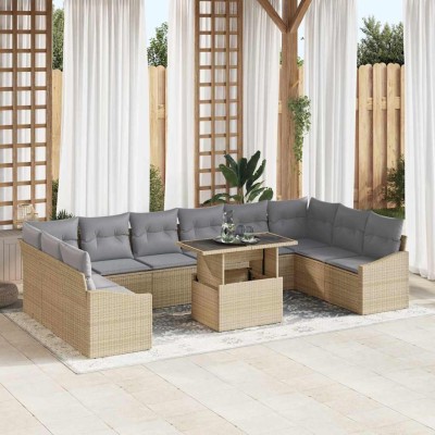 Garden sofa set with pillow...
