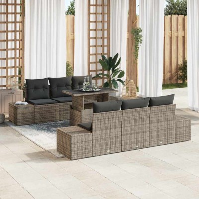 Garden sofa set with pillow...