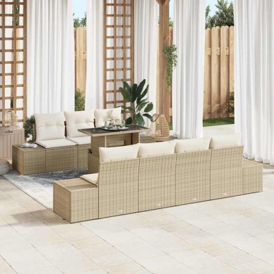 Garden sofa set with pillow...