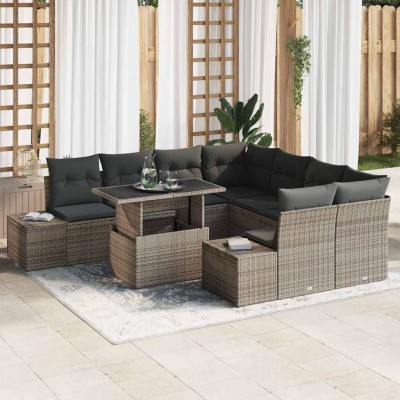 Garden sofa set with pillow...