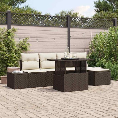 Garden Sofa Set with...