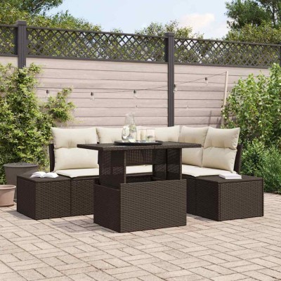 Garden sofa set with pillow...
