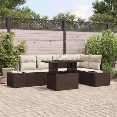 Garden Sofa Set with...