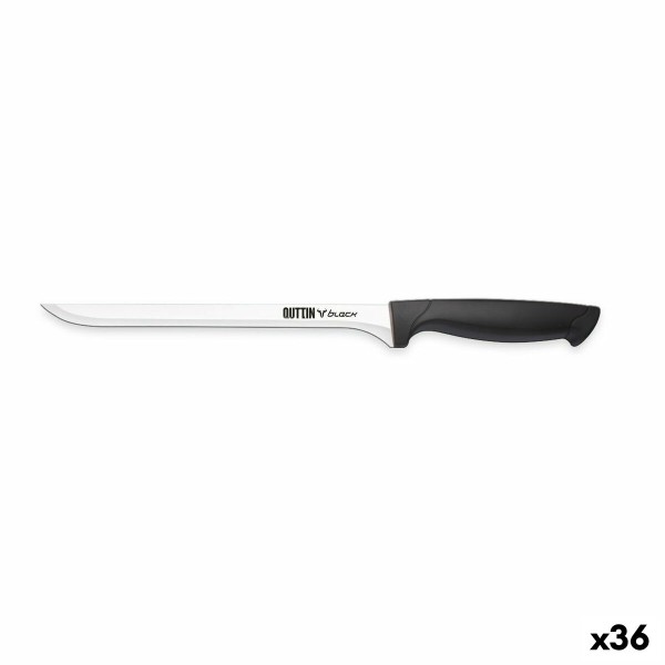 Kinkkuveitsi Quttin Black Musta Hopeinen 22 cm (36 Osaa)