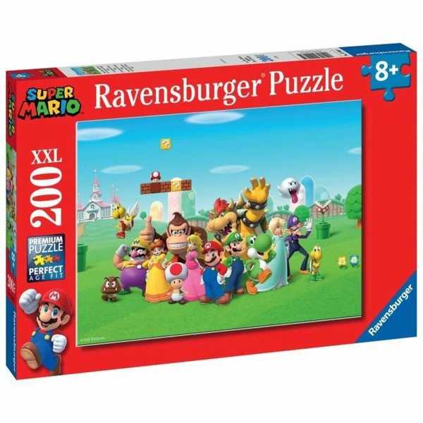 Dėlionė Ravensburger SUPER MARIO 200 Dalys