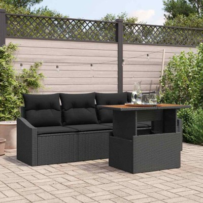 Garden Sofa Set with...
