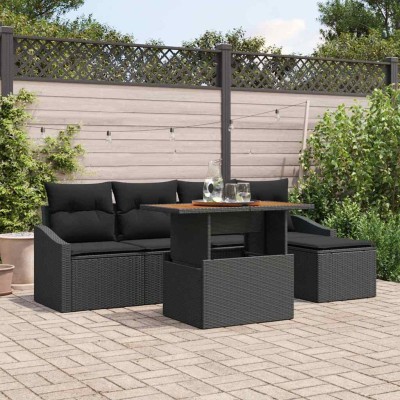 Garden Sofa Set with...