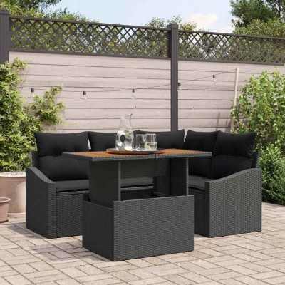 Garden Sofa Set with...