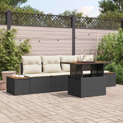 Garden Sofa Set with...