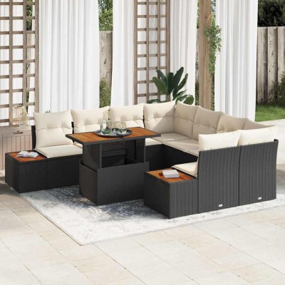 Garden Sofa Set with...