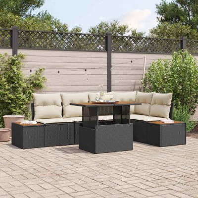 Garden Sofa Set with...