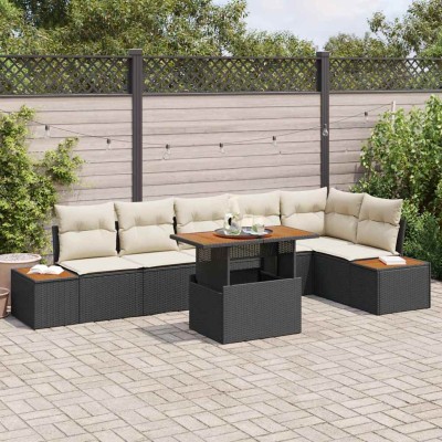 Garden Sofa Set with...