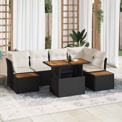 Garden Sofa Set with...
