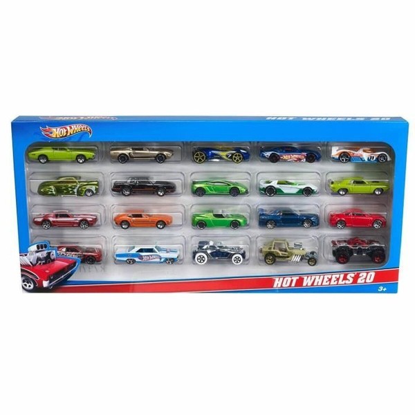 Sõidukite Mängukomplekt Hot Wheels H7045 (20 Ühikut)