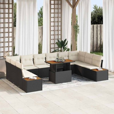 Garden Sofa Set with...