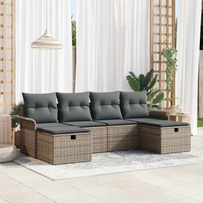 Garden sofa set with pillow...
