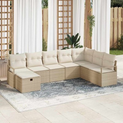 Sofa set with pillow Beige...
