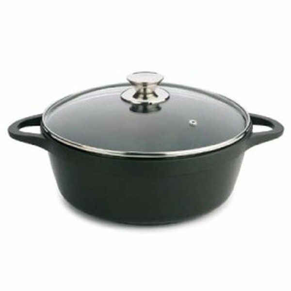 Casserole with lid Valira 4142/25 Black