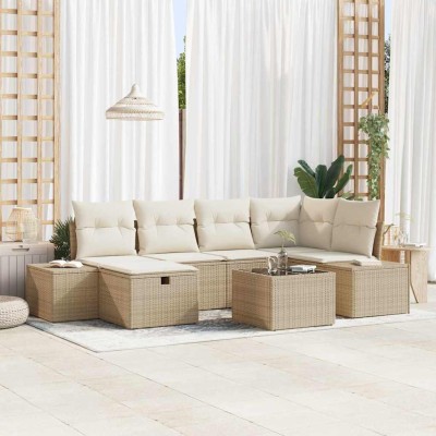Garden sofa set with pillow...