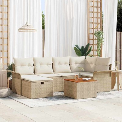 Garden sofa set with pillow...