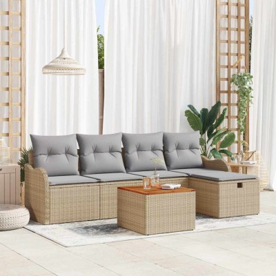 Garden sofa set with pillow...