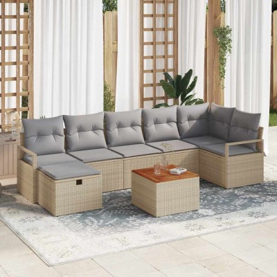 Garden sofa set with pillow...