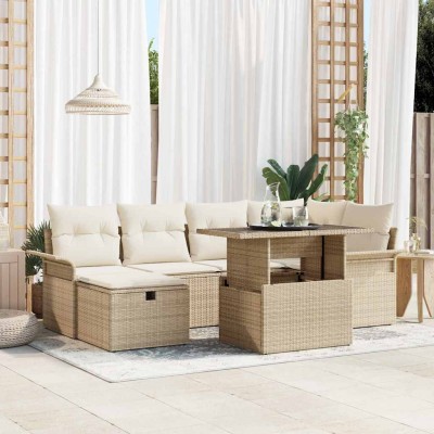 Garden sofa set with pillow...