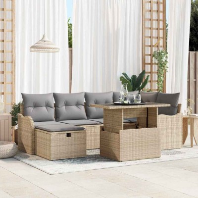 Garden sofa set with pillow...