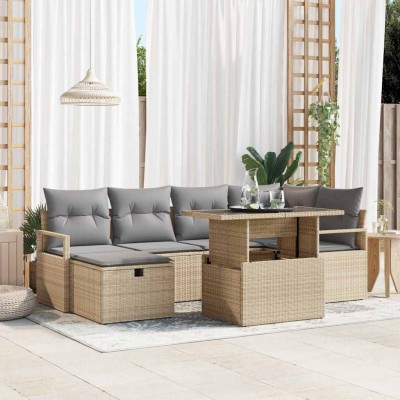 Garden sofa set with pillow...