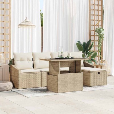 Garden sofa set with pillow...