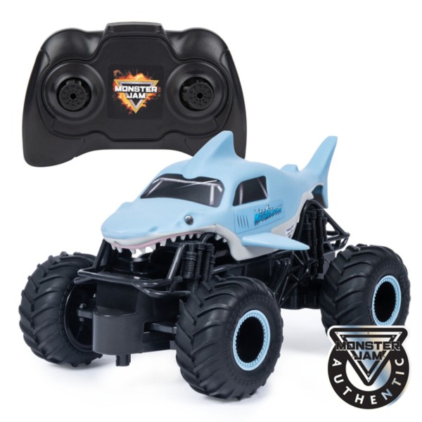 Машинка на радиоуправлении Monster Jam Megalodon 1:24