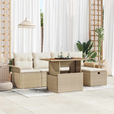 Garden sofa set with pillow...