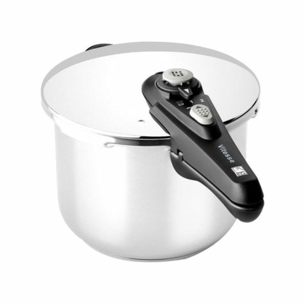 Pressure cooker BRA Silver Metal Stainless steel Ø 22 cm