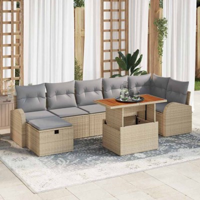 Garden sofa set with pillow...