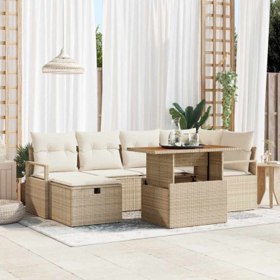 Garden sofa set with pillow...