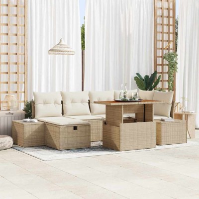 Garden sofa set with pillow...