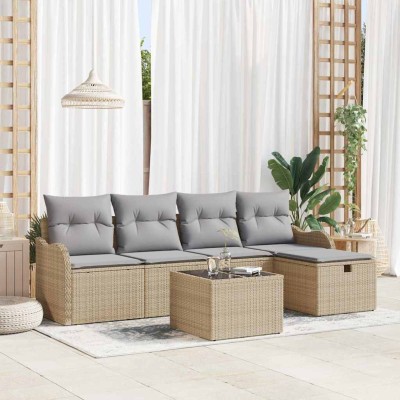 Garden sofa set with pillow...