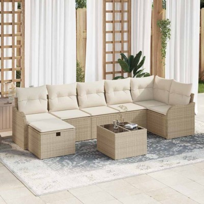 Garden sofa set with...