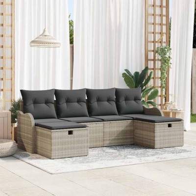 Garden sofa set with...