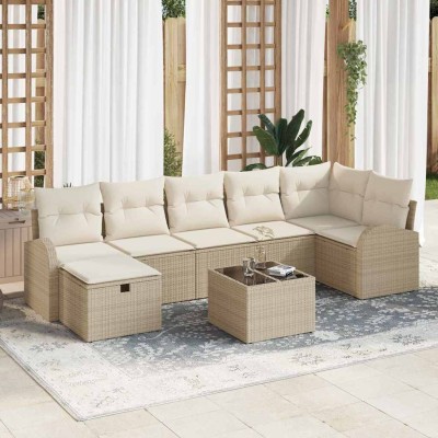 Garden sofa set with...