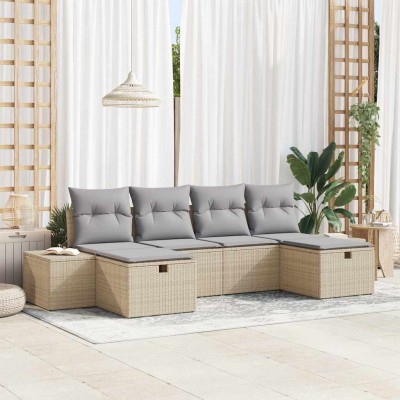 Garden sofa set with pillow...
