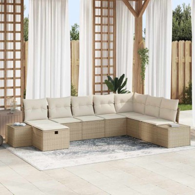 Garden sofa set with...